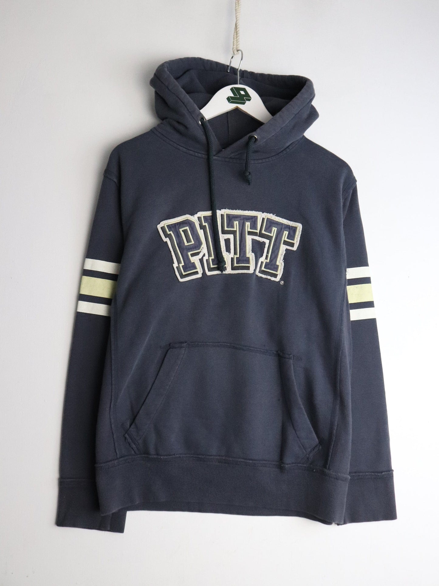 Pittsburgh Panthers Sweatshirt Mens Small Blue Hoodie from propervintagecanada
