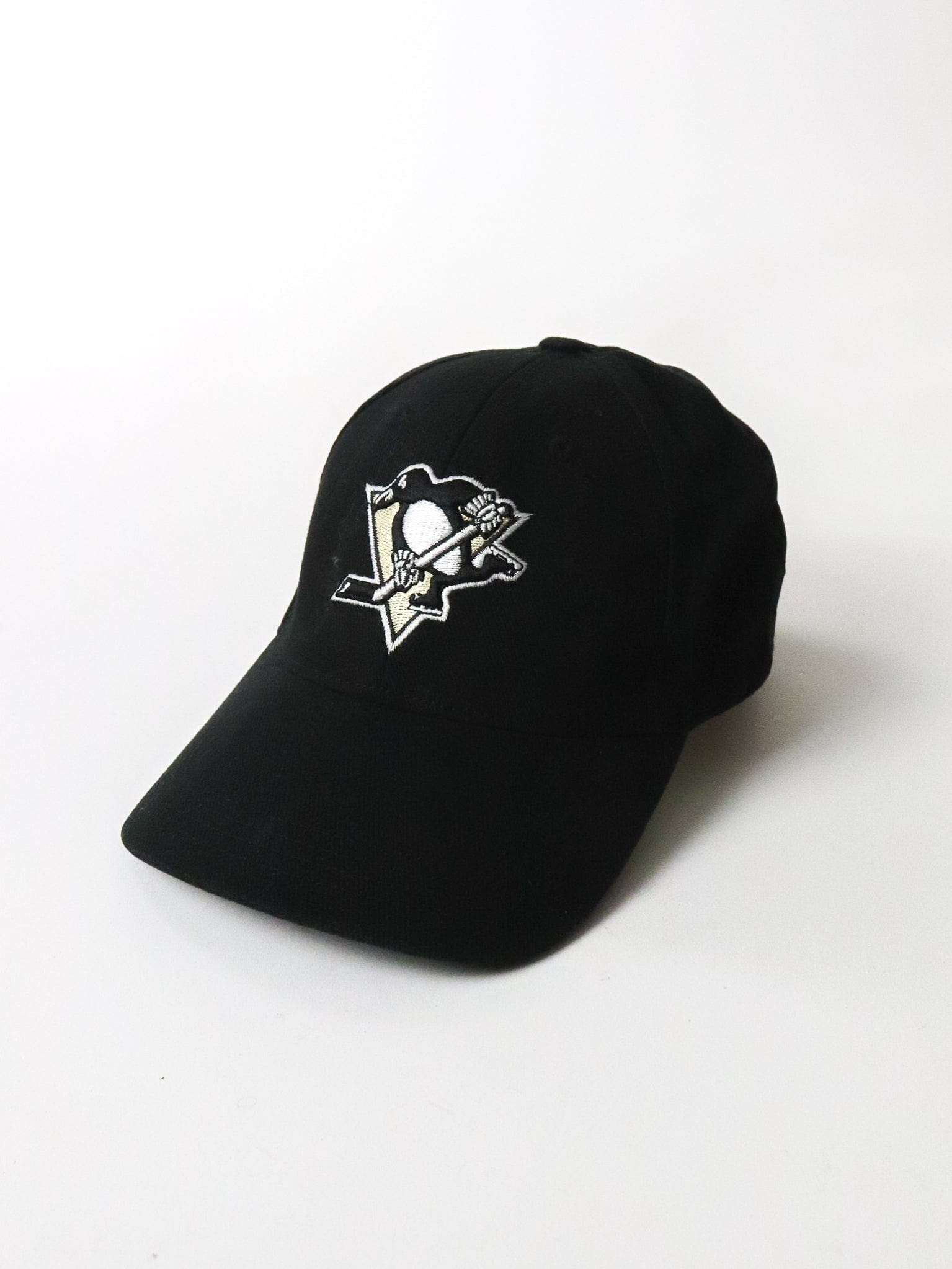 Pittsburgh Penguins Hat Cap Youth Black NHL Strap Back