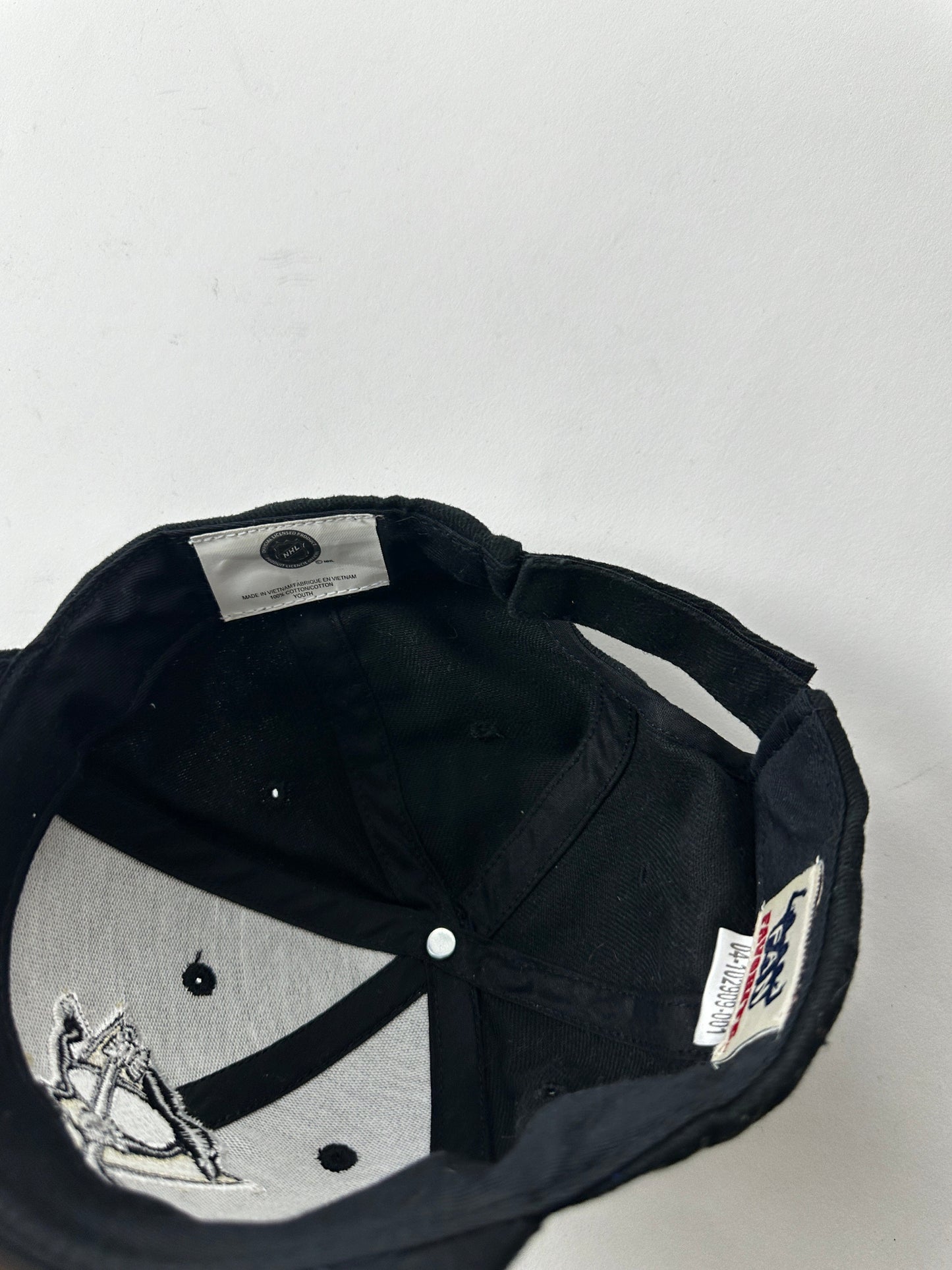 Pittsburgh Penguins Hat Cap Youth Black NHL Strap Back