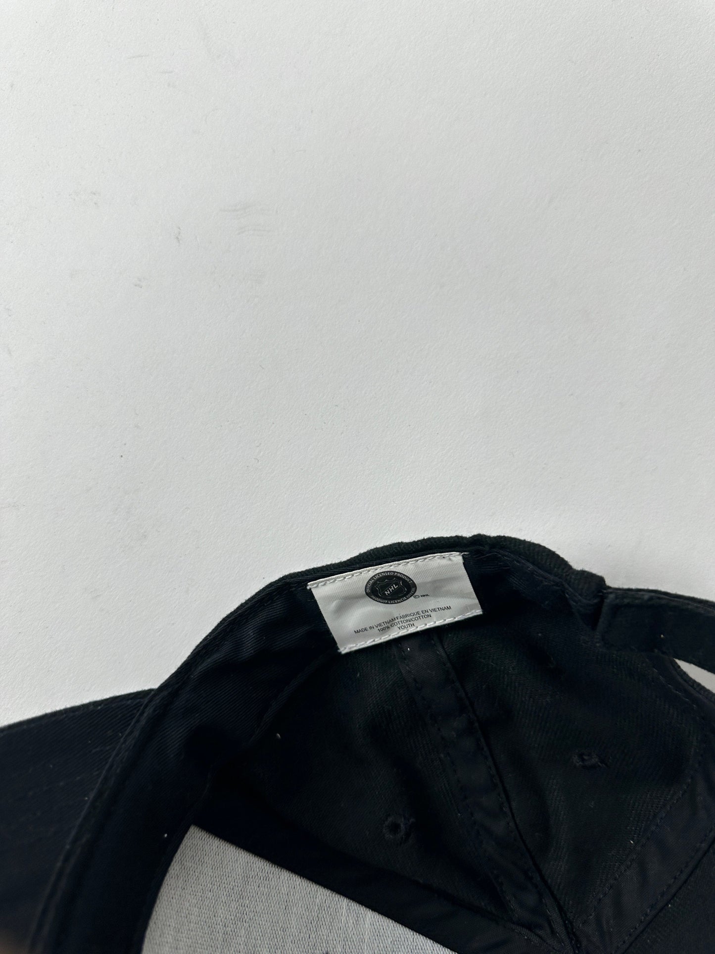 Pittsburgh Penguins Hat Cap Youth Black NHL Strap Back