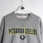 Pittsburgh Steelers Sweatshirt Mens Large Grey NFL from propervintagecanada