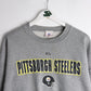 Pittsburgh Steelers Sweatshirt Mens Large Grey NFL from propervintagecanada