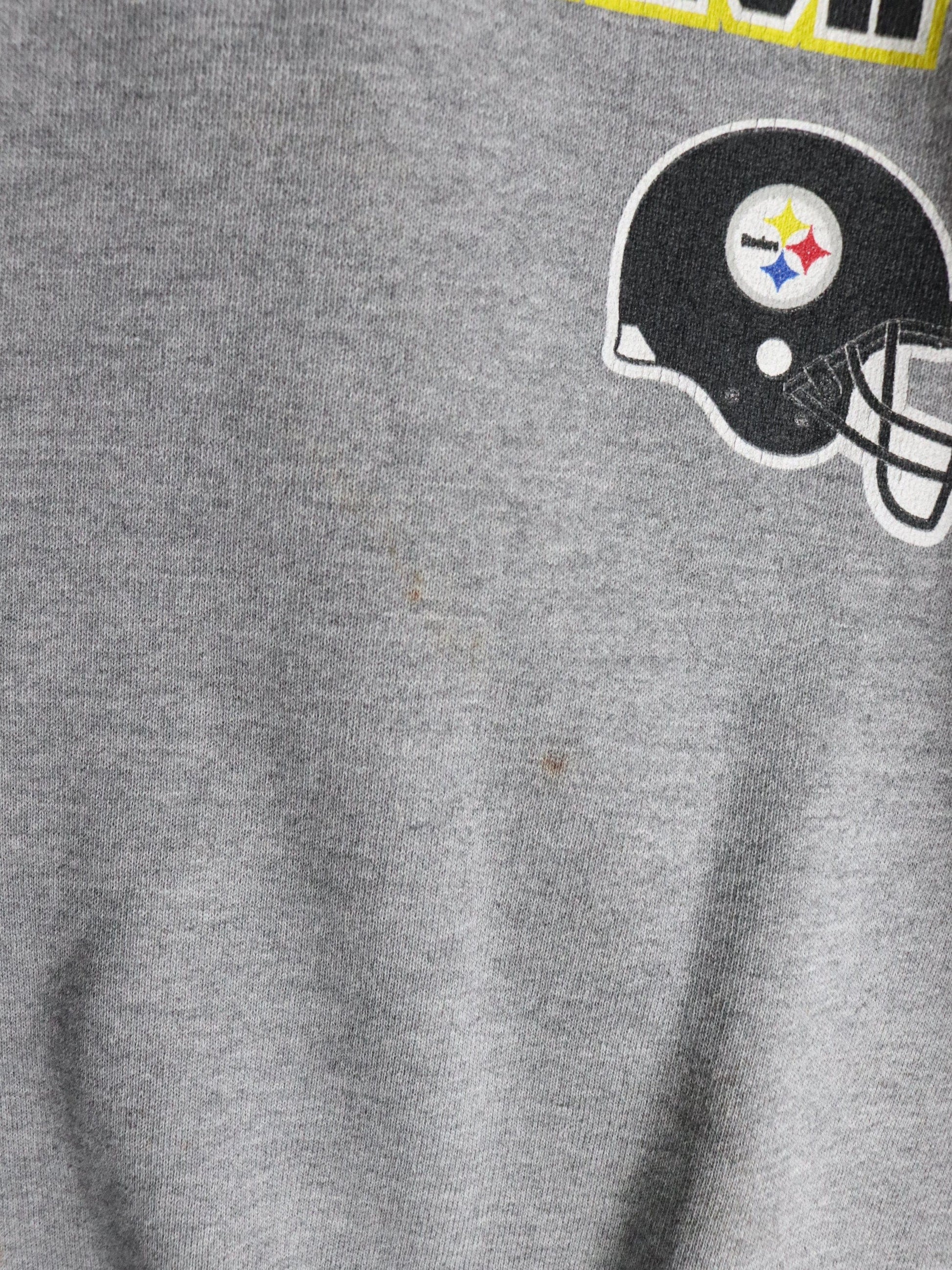 Pittsburgh Steelers Sweatshirt Mens Large Grey NFL from propervintagecanada