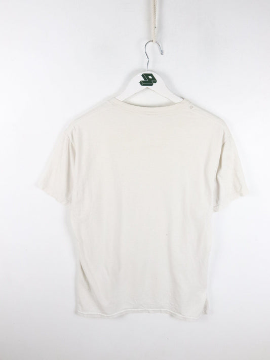 Pittsburgh Steelers T Shirt Mens Medium White