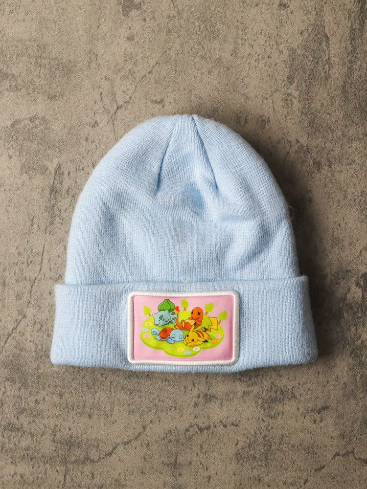 Pokemon Beanie Adult Blue from propervintagecanada
