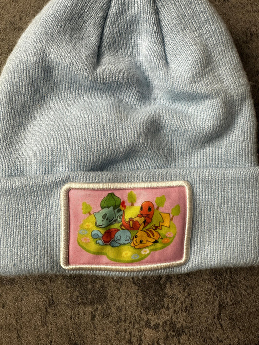 Pokemon Beanie Adult Blue
