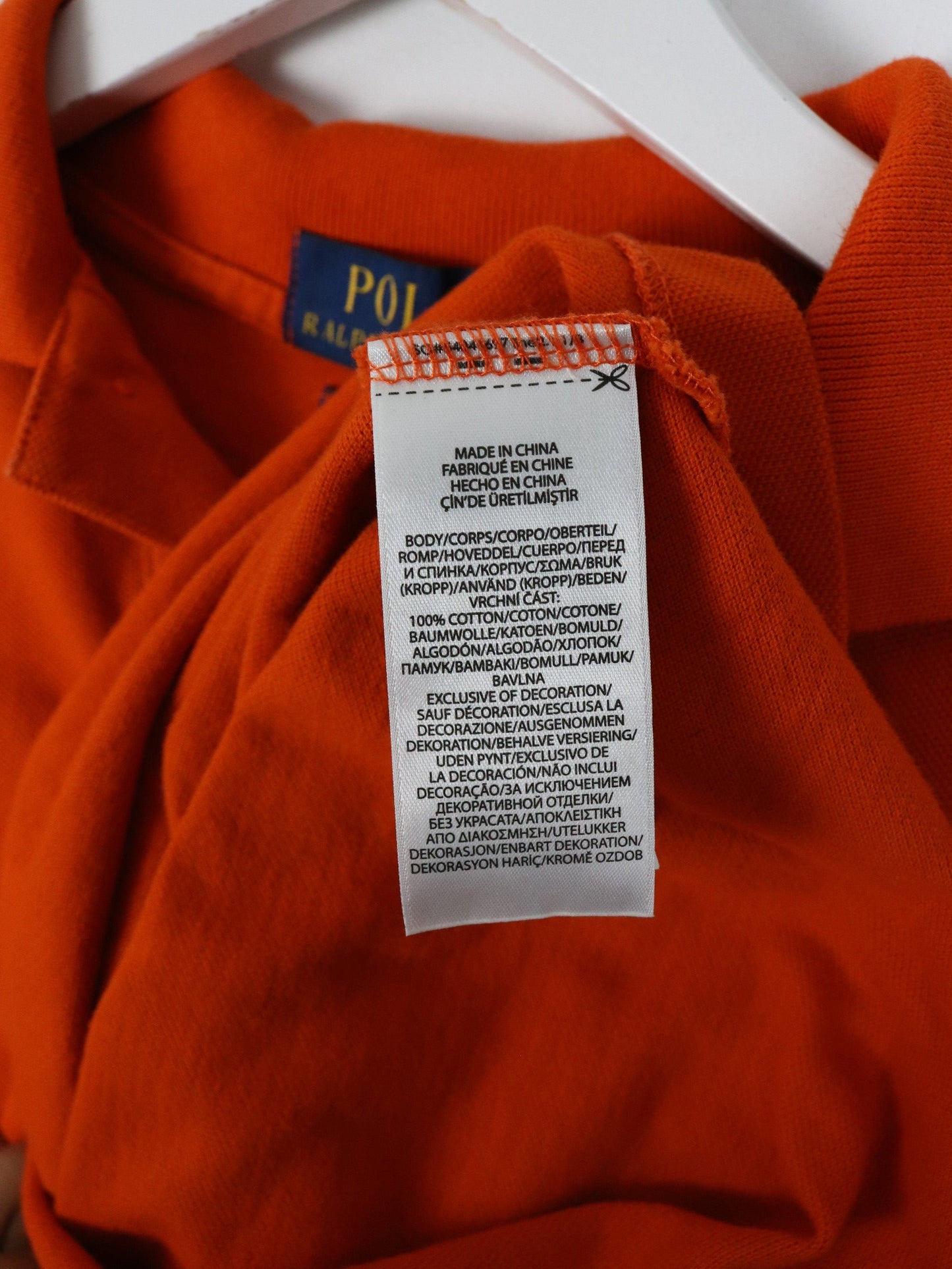 Polo Button Up Shirts Ralph Lauren Polo Shirt Mens Small Orange