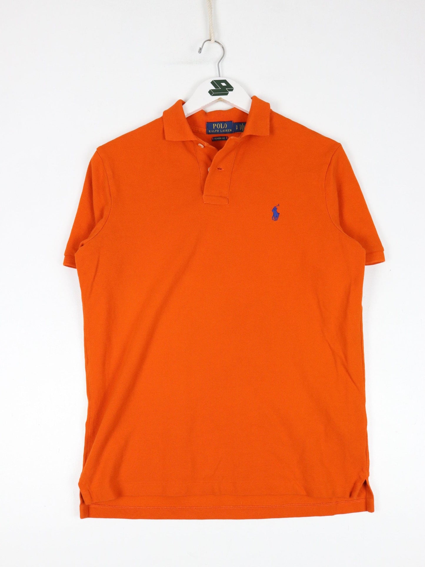 Polo Button Up Shirts Ralph Lauren Polo Shirt Mens Small Orange