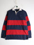 Polo Button Up Shirts Vintage Polo Ralph Lauren Shirt Youth Large Blue Red Rugby