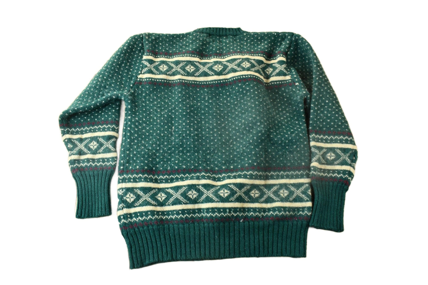 Polo Clothing > Gender Neutral Adult Clothing > Hoodies & Sweatshirts > Sweatshirts Vintage 1980s Polo Ralph Lauren Snowflake Knit Crewneck Sweater Men's S