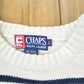 Polo Clothing > Gender Neutral Adult Clothing > Hoodies & Sweatshirts > Sweatshirts Vintage 1990s Chaps Ralph Lauren Knit Crewneck Sweater Men's Large