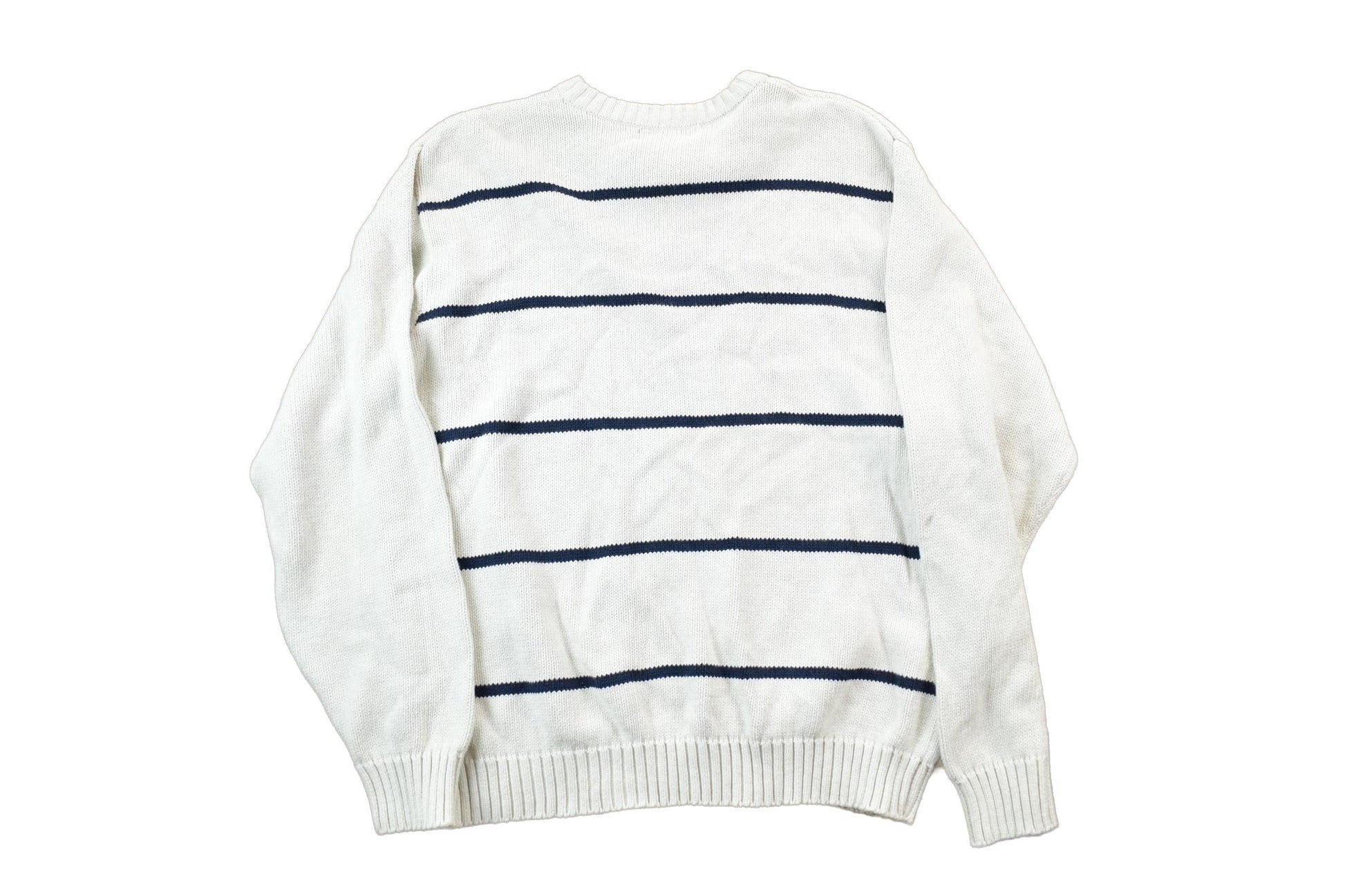 Polo Clothing > Gender Neutral Adult Clothing > Hoodies & Sweatshirts > Sweatshirts Vintage 1990s Chaps Ralph Lauren Knit Crewneck Sweater Men's Large