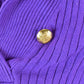 Polo Clothing > Gender Neutral Adult Clothing > Hoodies & Sweatshirts > Sweatshirts Vintage 1990s Lauren Ralph Lauren Knit Shawl Neck Gold Button Sweater Women's XS