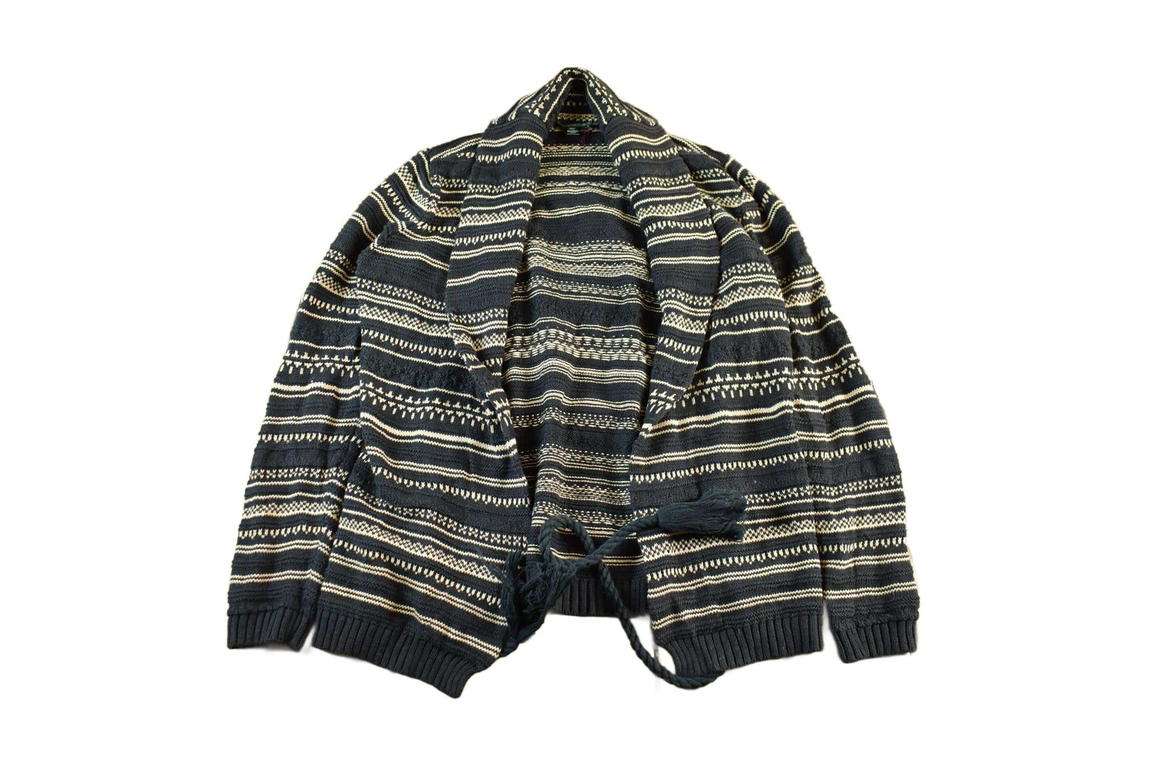 Polo Clothing > Gender Neutral Adult Clothing > Hoodies & Sweatshirts > Sweatshirts Vintage 1990s Lauren Ralph Lauren Shawl Collar Knit Women's Medium