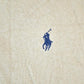 Polo Clothing > Gender Neutral Adult Clothing > Hoodies & Sweatshirts > Sweatshirts Vintage 1990s Polo By Ralph Lauren 100% Pima Cotton Knit Tan Crewneck Sweater Men's XL