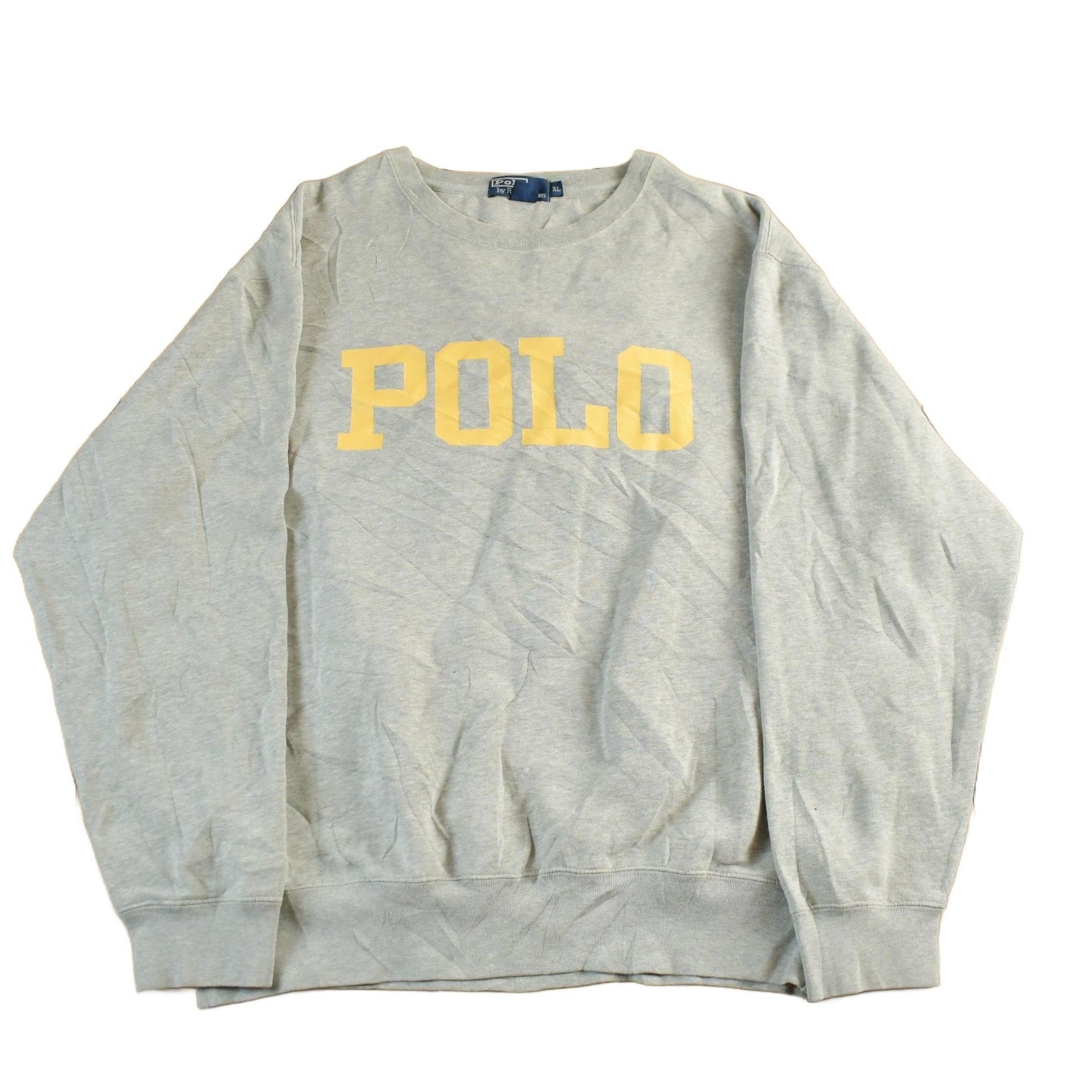 Polo Clothing > Gender Neutral Adult Clothing > Hoodies & Sweatshirts > Sweatshirts Vintage 1990s Polo By Ralph Lauren Crewneck Sweatshirt Mens XL