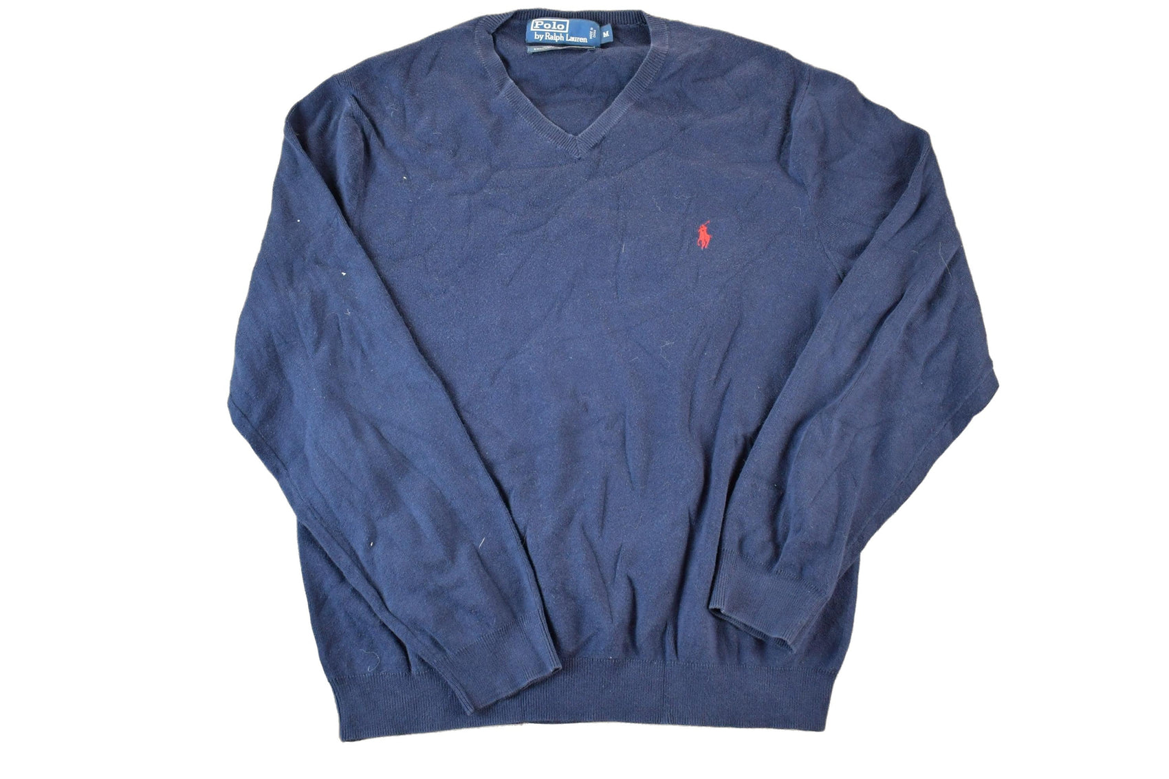 Polo Clothing > Gender Neutral Adult Clothing > Hoodies & Sweatshirts > Sweatshirts Vintage 1990s Polo By Ralph Lauren Knit Abstract Pattern V Neck Sweater Men's Small