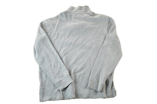 Polo Clothing > Gender Neutral Adult Clothing > Hoodies & Sweatshirts > Sweatshirts Vintage 1990s Polo By Ralph lauren Quarter Zip Knit Abstract Pattern Crewneck Sweater Men's Large