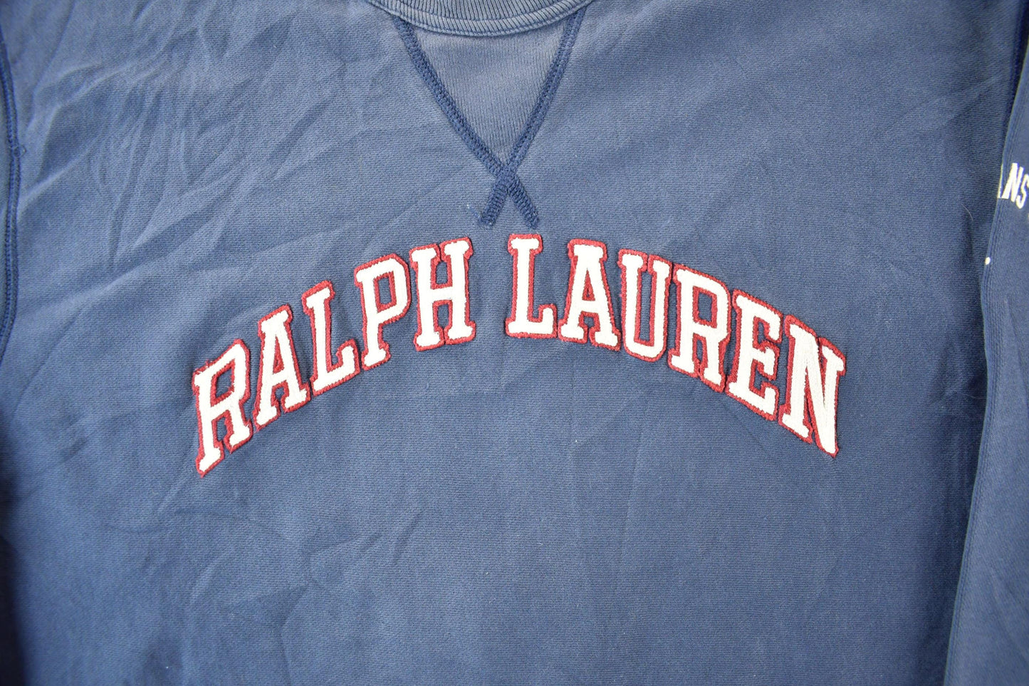 Polo Clothing > Gender Neutral Adult Clothing > Hoodies & Sweatshirts > Sweatshirts Vintage 1990s Polo Jeans Ralph Lauren Crewneck Sweatshirt Men's 2XL