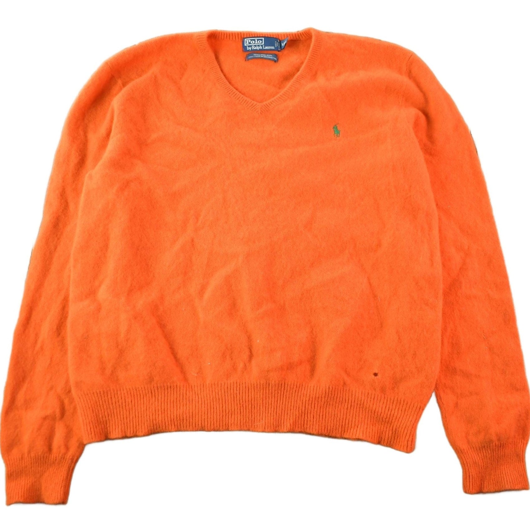 Polo Clothing > Gender Neutral Adult Clothing > Hoodies & Sweatshirts > Sweatshirts Vintage 1990s Polo Ralph Lauren Knit Sweater Men's Large