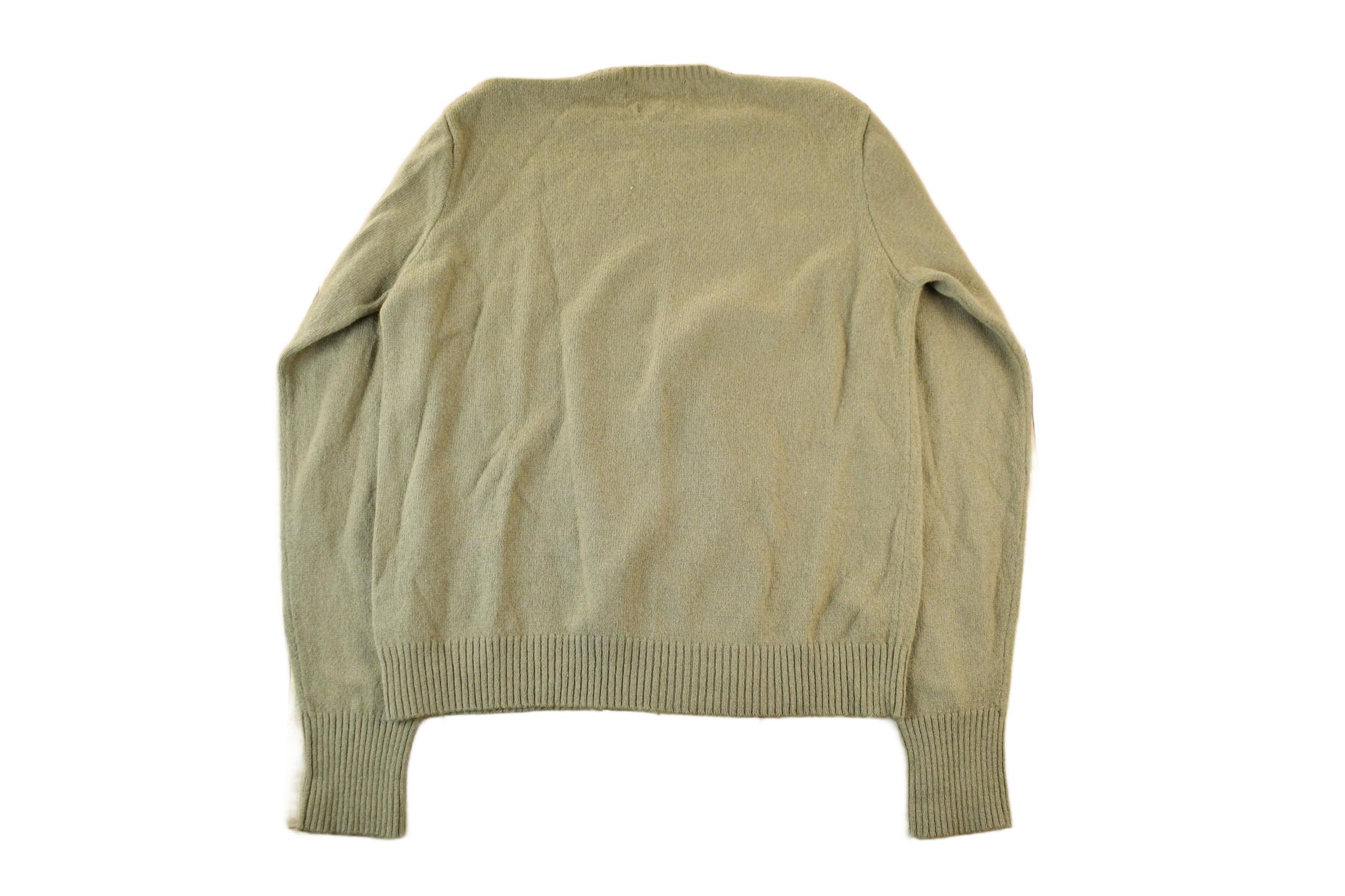 Polo Clothing > Gender Neutral Adult Clothing > Hoodies & Sweatshirts > Sweatshirts Vintage 1990s Polo Ralph Lauren Lambswool Knit Crewneck Sweater Men's Large