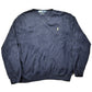 Polo Clothing > Gender Neutral Adult Clothing > Hoodies & Sweatshirts > Sweatshirts Vintage 1990s Polo Ralph Lauren Navy Blue V-neck Knit Sweatshirt Men's Medium