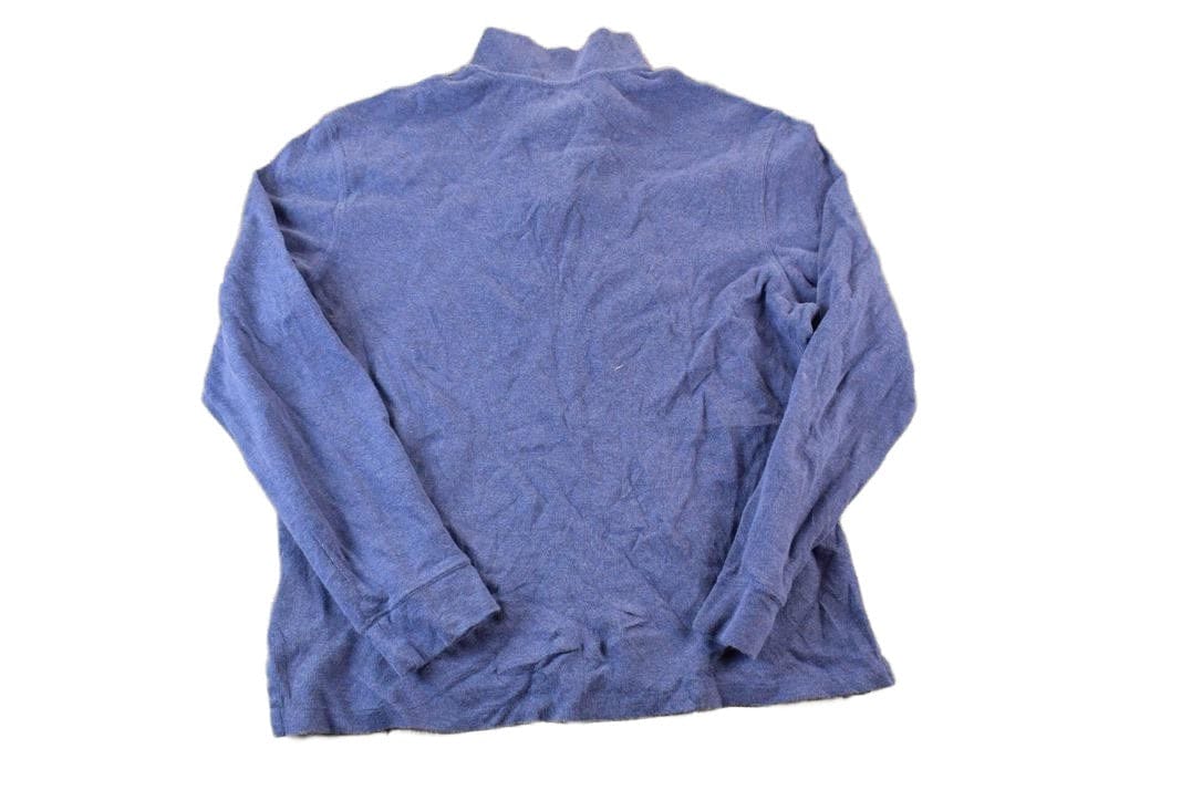 Polo Clothing > Gender Neutral Adult Clothing > Hoodies & Sweatshirts > Sweatshirts Vintage 1990s Polo Ralph Lauren Quarter Zip Sweatshirt Made In USA Men's Large