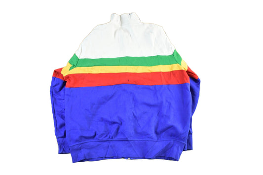 Polo Clothing > Gender Neutral Adult Clothing > Hoodies & Sweatshirts > Sweatshirts Vintage 1990s Polo Ralph Lauren Track Jacket Men's XL