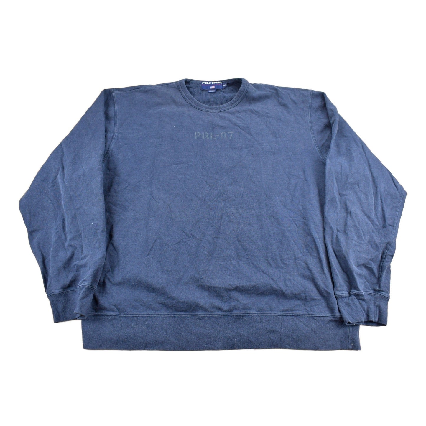 Polo Clothing > Gender Neutral Adult Clothing > Hoodies & Sweatshirts > Sweatshirts Vintage 1990s Polo Sport Ralph Lauren Crewneck Sweatshirt Men's 2XL