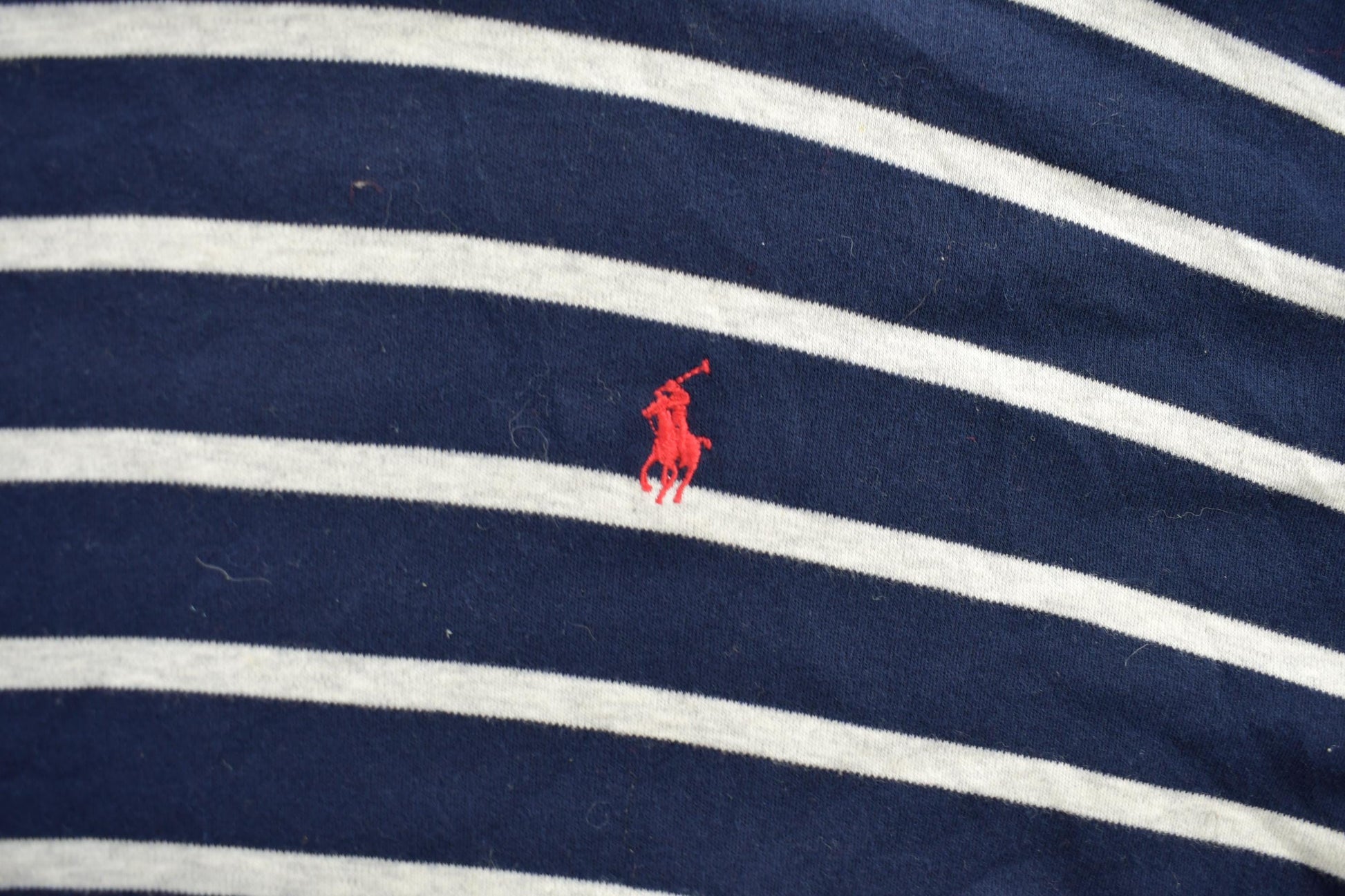 Polo Clothing > Gender Neutral Adult Clothing > Hoodies & Sweatshirts > Sweatshirts Vintage 1990s Polo Sport Ralph Lauren Striped Turtleneck Men's Large