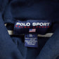 Polo Clothing > Gender Neutral Adult Clothing > Hoodies & Sweatshirts > Sweatshirts Vintage 1990s Polo Sport Ralph Lauren Striped Turtleneck Men's Large