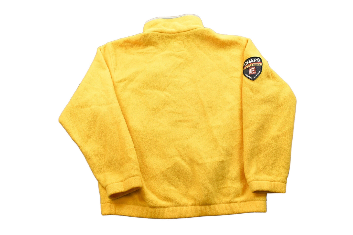 Polo Clothing > Gender Neutral Adult Clothing > Hoodies & Sweatshirts > Sweatshirts Vintage 1990s Ralph Lauren Chaps Fleece Sweater Men's Medium