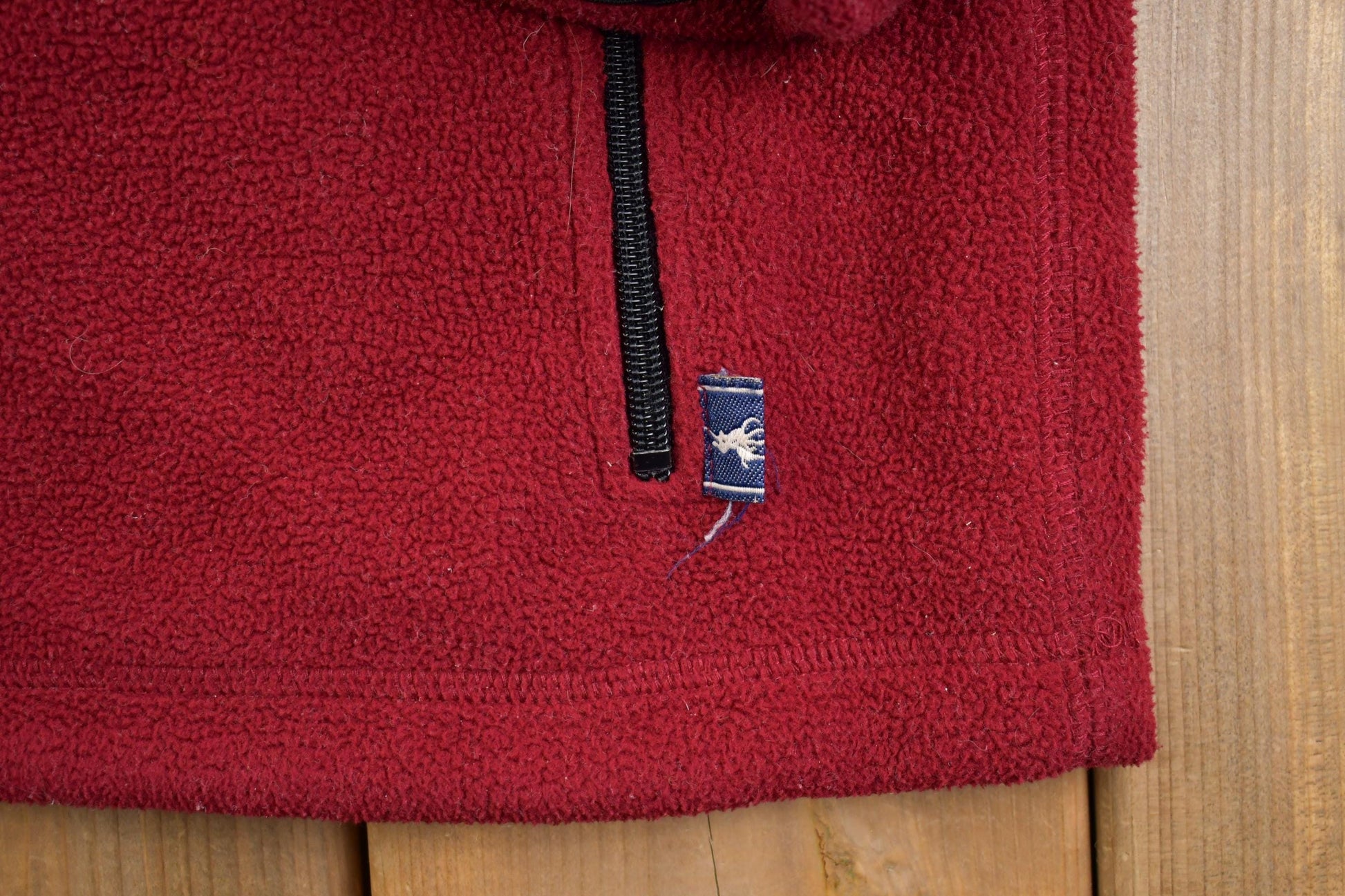 Polo Clothing > Gender Neutral Adult Clothing > Hoodies & Sweatshirts > Sweatshirts Vintage 1990s Ralph Lauren Polo Sport Zip Up Fleece Sweater Men's M-L