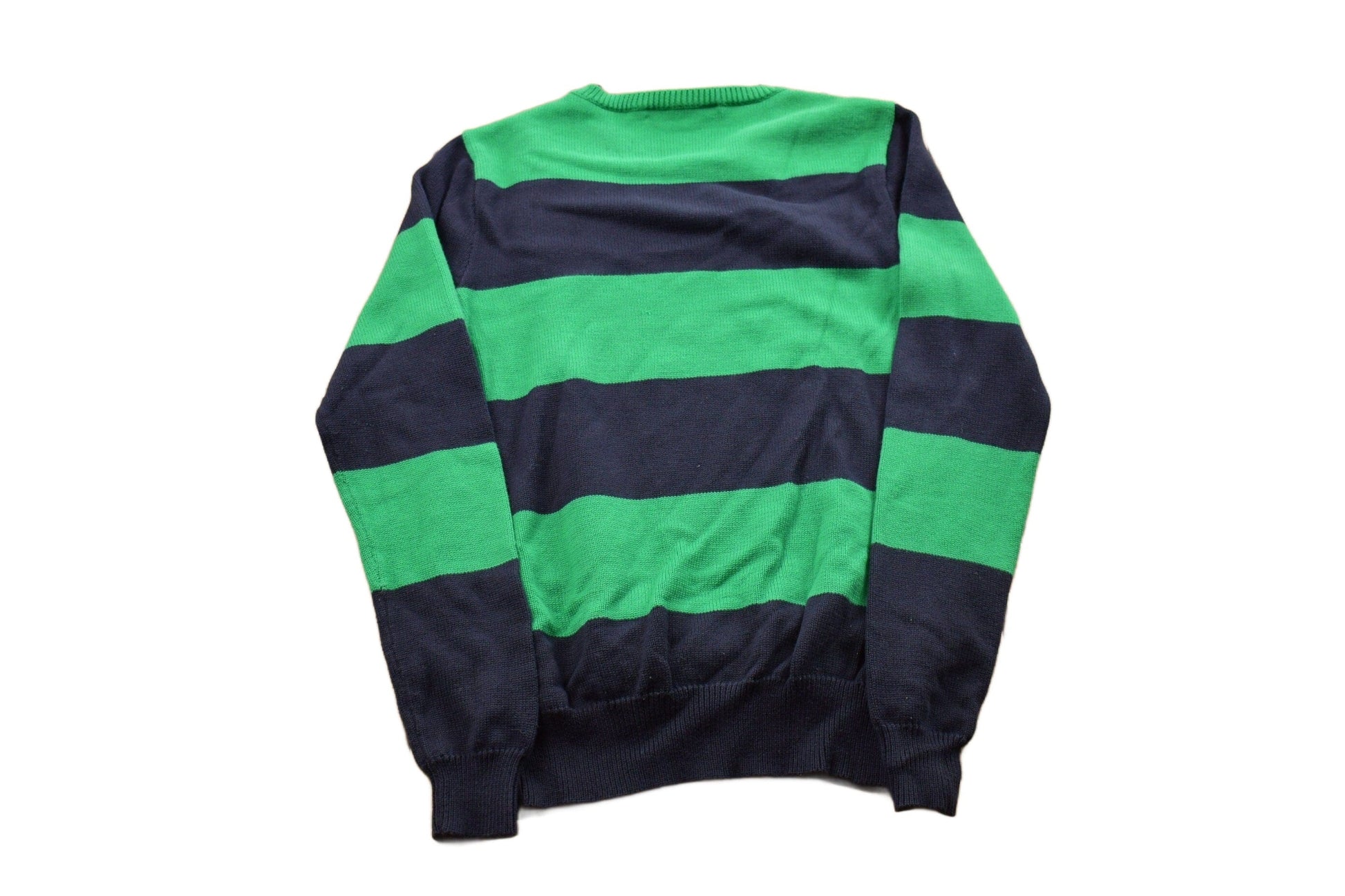 Polo Clothing > Gender Neutral Adult Clothing > Hoodies & Sweatshirts > Sweatshirts Vintage 1990s Ralph Lauren Sport Knitted Crewneck Sweater Men's 2XS