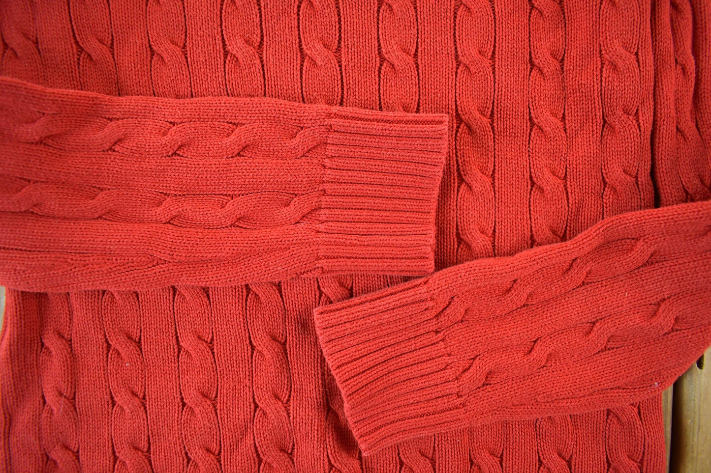 Polo Clothing > Gender Neutral Adult Clothing > Hoodies & Sweatshirts > Sweatshirts Vintage 2000s Lauren Ralph Lauren Knit Crewneck Sweater Women's Small