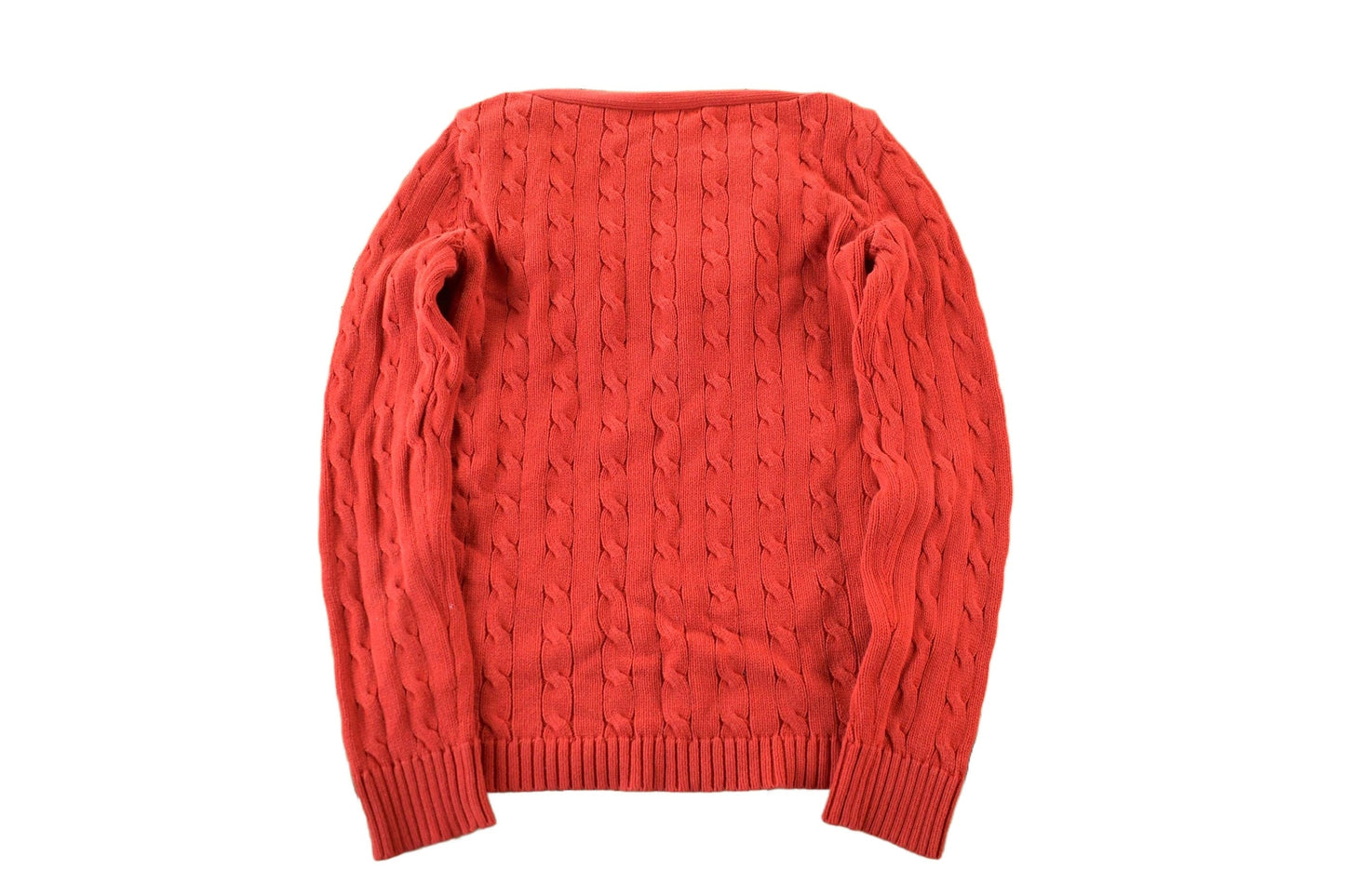 Polo Clothing > Gender Neutral Adult Clothing > Hoodies & Sweatshirts > Sweatshirts Vintage 2000s Lauren Ralph Lauren Knit Crewneck Sweater Women's Small