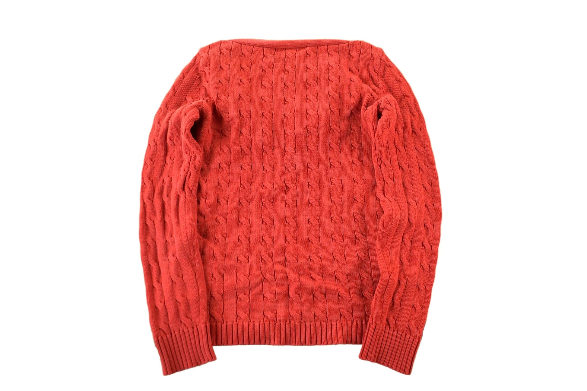 Polo Clothing > Gender Neutral Adult Clothing > Hoodies & Sweatshirts > Sweatshirts Vintage 2000s Lauren Ralph Lauren Knit Crewneck Sweater Women's Small