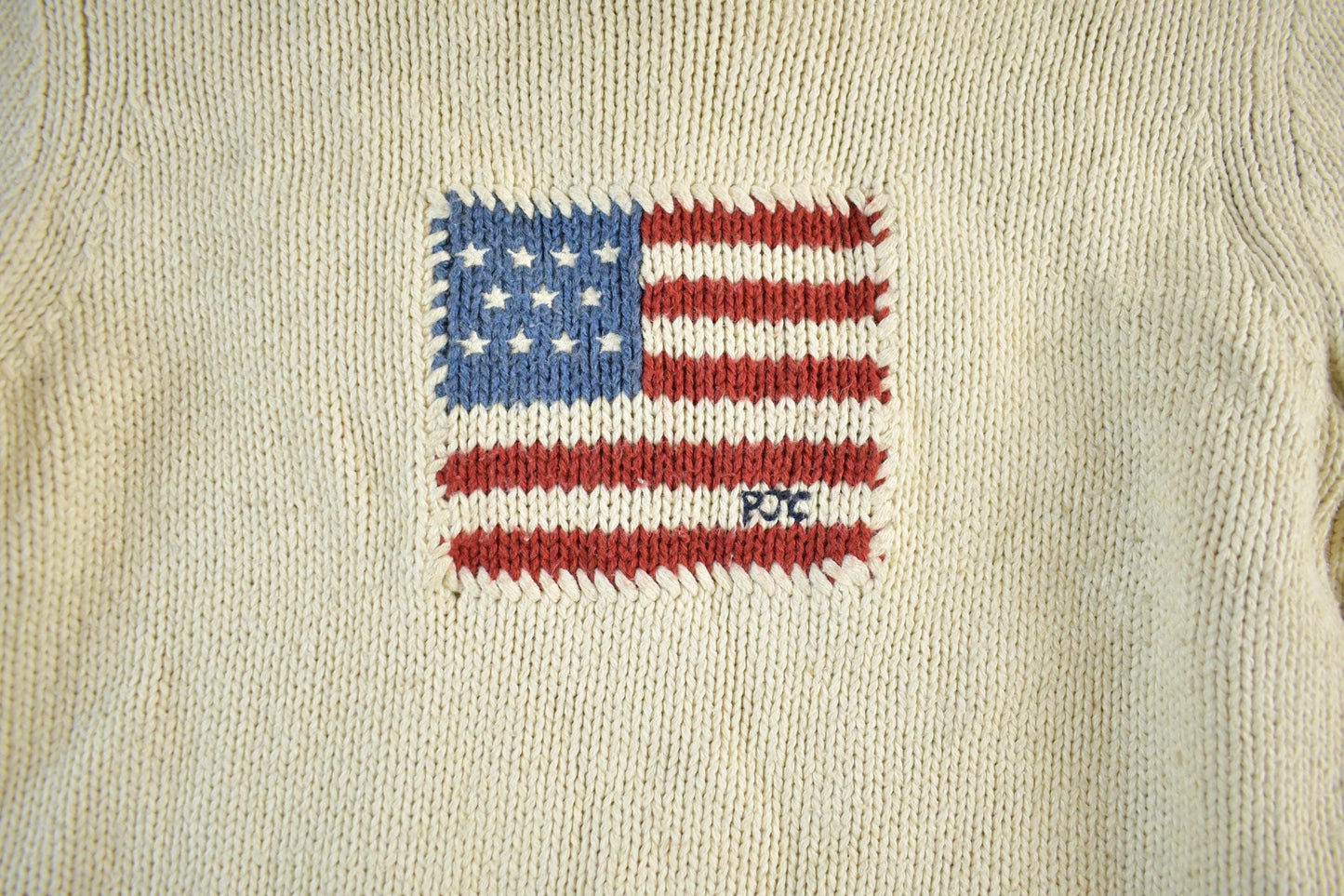 Polo Clothing > Gender Neutral Adult Clothing > Hoodies & Sweatshirts > Sweatshirts Vintage 2000s Polo Jeans Co. Ralph Lauren Knit Sweater Youth XL