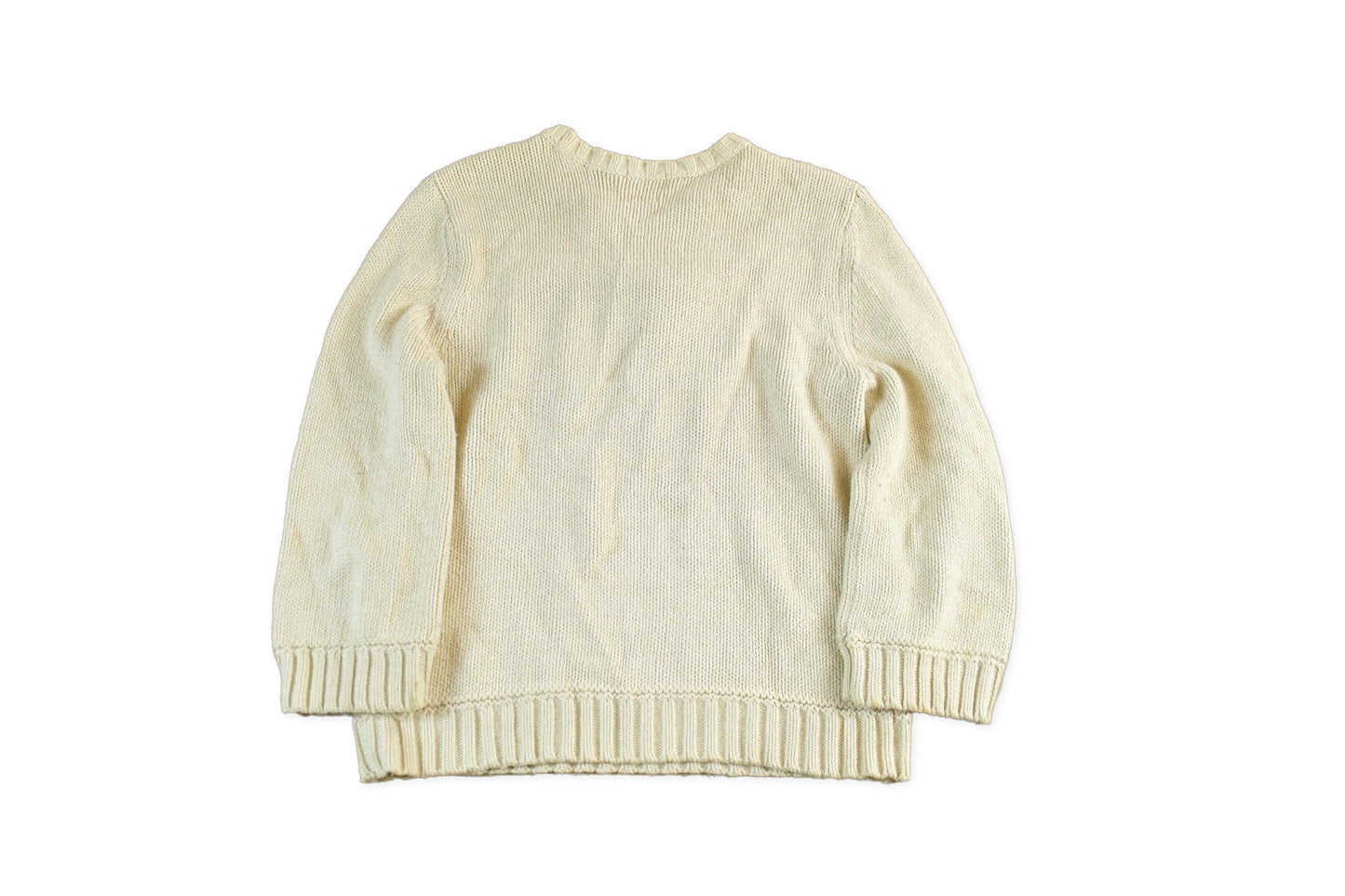 Polo Clothing > Gender Neutral Adult Clothing > Hoodies & Sweatshirts > Sweatshirts Vintage 2000s Polo Jeans Co. Ralph Lauren Knit Sweater Youth XL