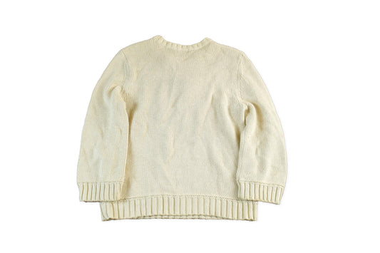 Polo Clothing > Gender Neutral Adult Clothing > Hoodies & Sweatshirts > Sweatshirts Vintage 2000s Polo Jeans Co. Ralph Lauren Knit Sweater Youth XL