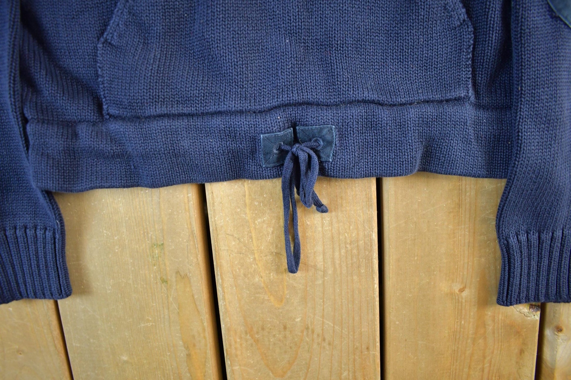 Polo Clothing > Gender Neutral Adult Clothing > Hoodies & Sweatshirts > Sweatshirts Vintage 2000s Ralph Lauren Knit Fish Hook Sweater Women's XS