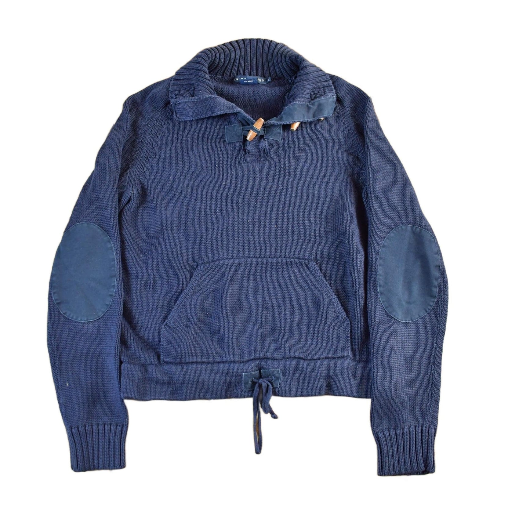 Polo Clothing > Gender Neutral Adult Clothing > Hoodies & Sweatshirts > Sweatshirts Vintage 2000s Ralph Lauren Knit Fish Hook Sweater Women's XS