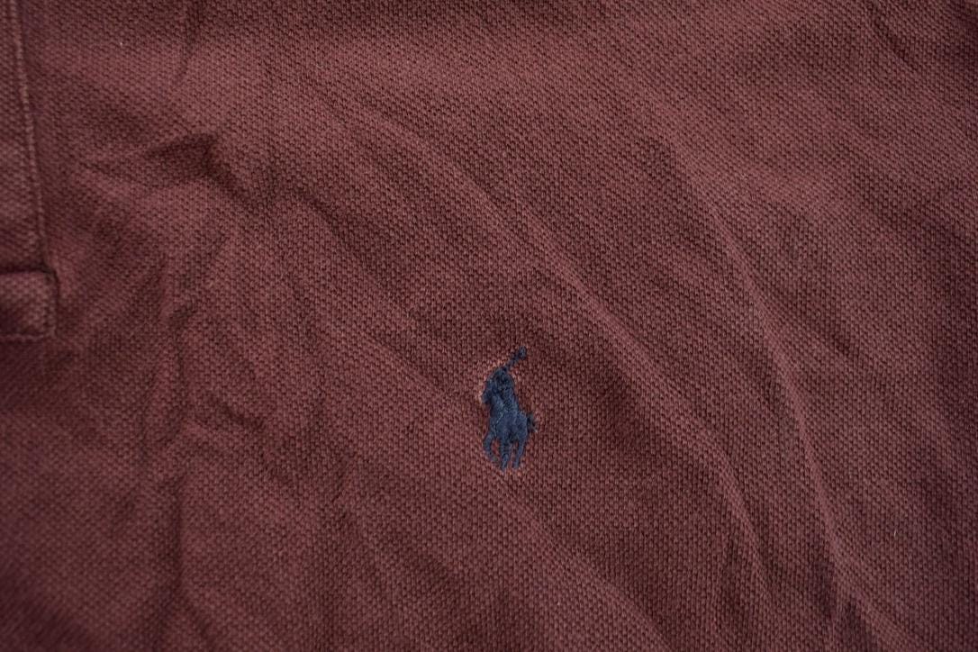 Polo Clothing > Gender Neutral Adult Clothing > Hoodies & Sweatshirts > Sweatshirts Vintage Ralph Lauren Rugby Polo Shirt Men's Large