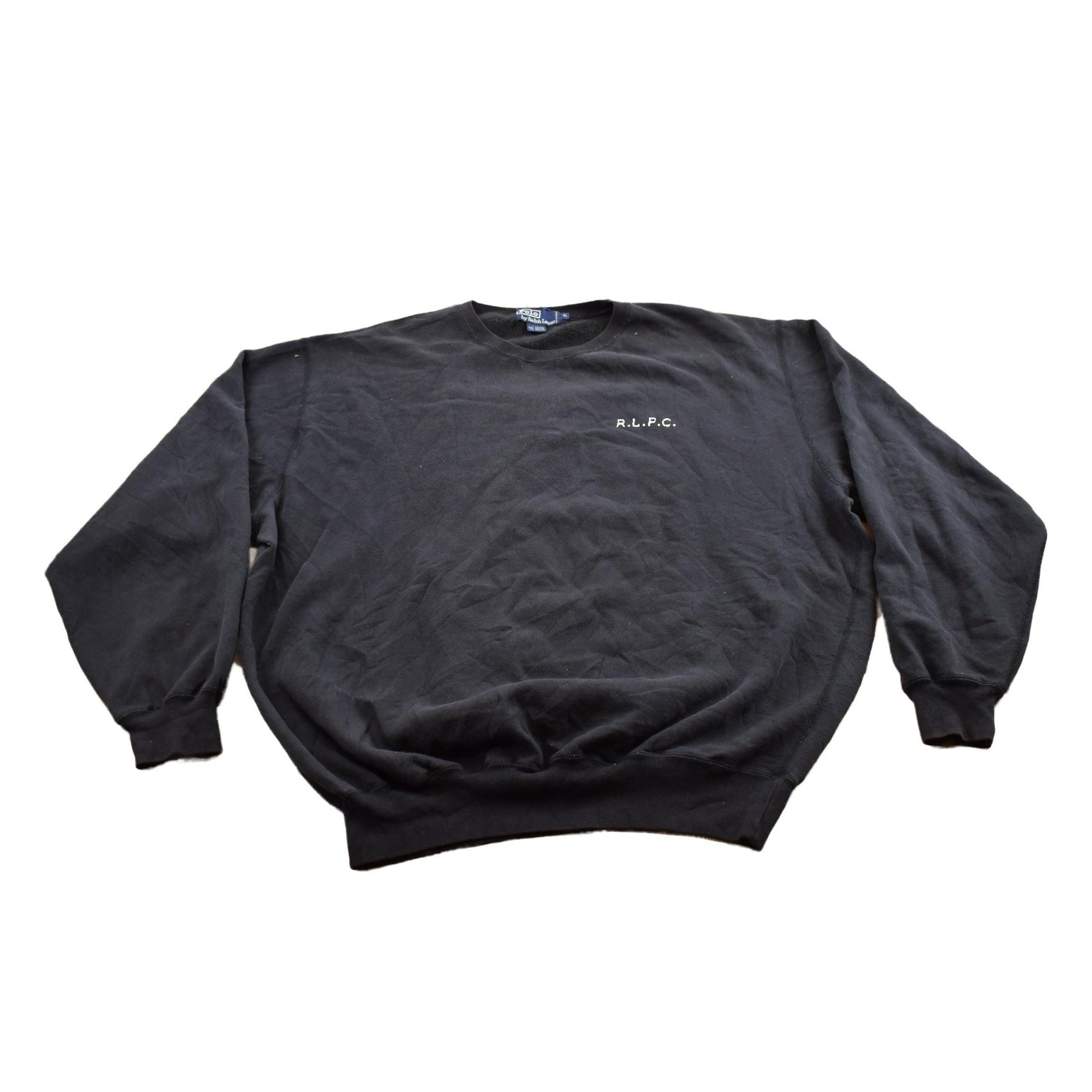 Polo Clothing > Gender Neutral Adult Clothing > Hoodies & Sweatshirts > Sweatshirts Vintage RLPC Polo by Ralph Lauren Crewneck Men's 2XL