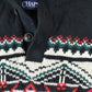 Polo Clothing > Gender Neutral Adult Clothing > Hoodies & Sweatshirts > Sweatshirts Vintage Y2K Chaps Ralph Lauren Knit Quarter Button Collared Crewneck Sweater Men's 2XL