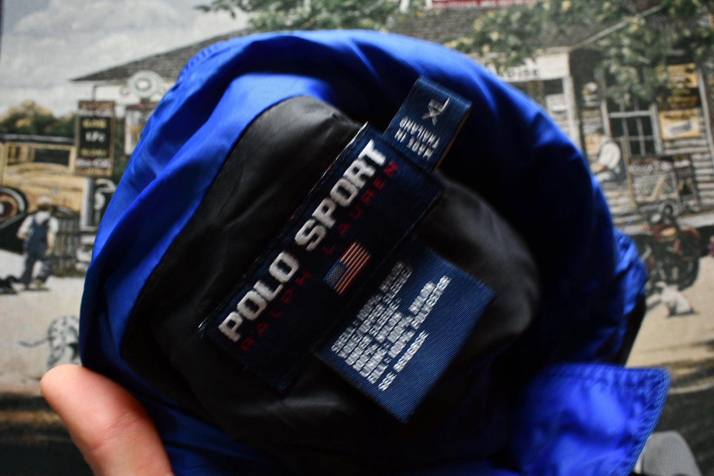 Polo Clothing > Gender Neutral Adult Clothing > Jackets & Coats Vintage 1990s Polo Sport By Ralph Lauren Light Jacket Men's XL