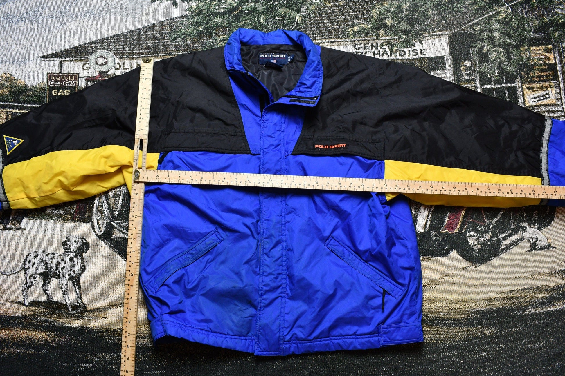 Polo Clothing > Gender Neutral Adult Clothing > Jackets & Coats Vintage 1990s Polo Sport By Ralph Lauren Light Jacket Men's XL