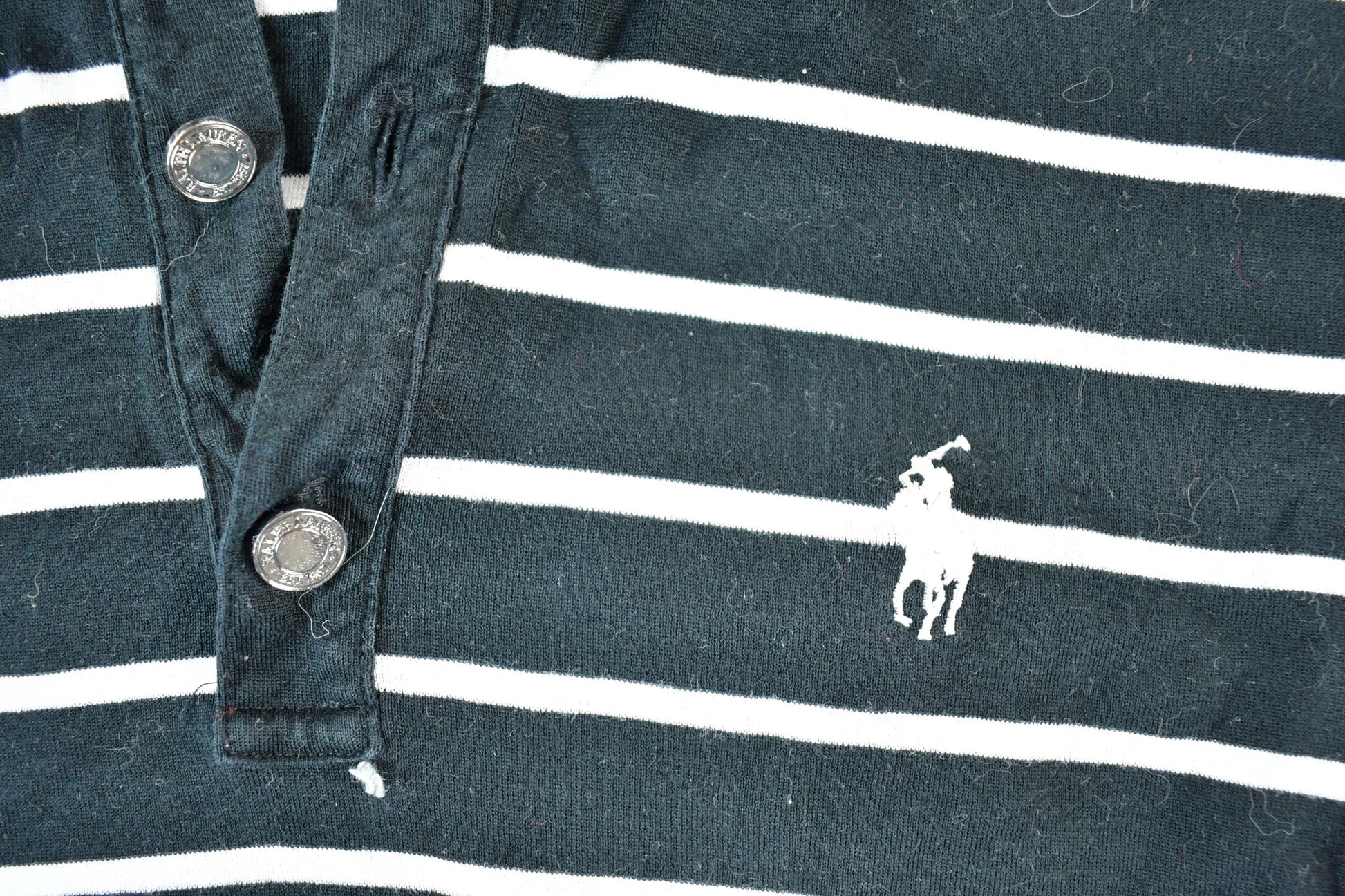 Polo Clothing > Gender Neutral Adult Clothing > Tops & Tees > T Shirts Vintage 1990s Ralph Lauren Golf Quarter Button Shirt Womens M