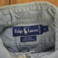 Polo Clothing > Men's Clothing > Shirts & Tees > Oxfords & Button Downs Vintage 1980s Ralph Lauren Button Up Shirt Men's XL