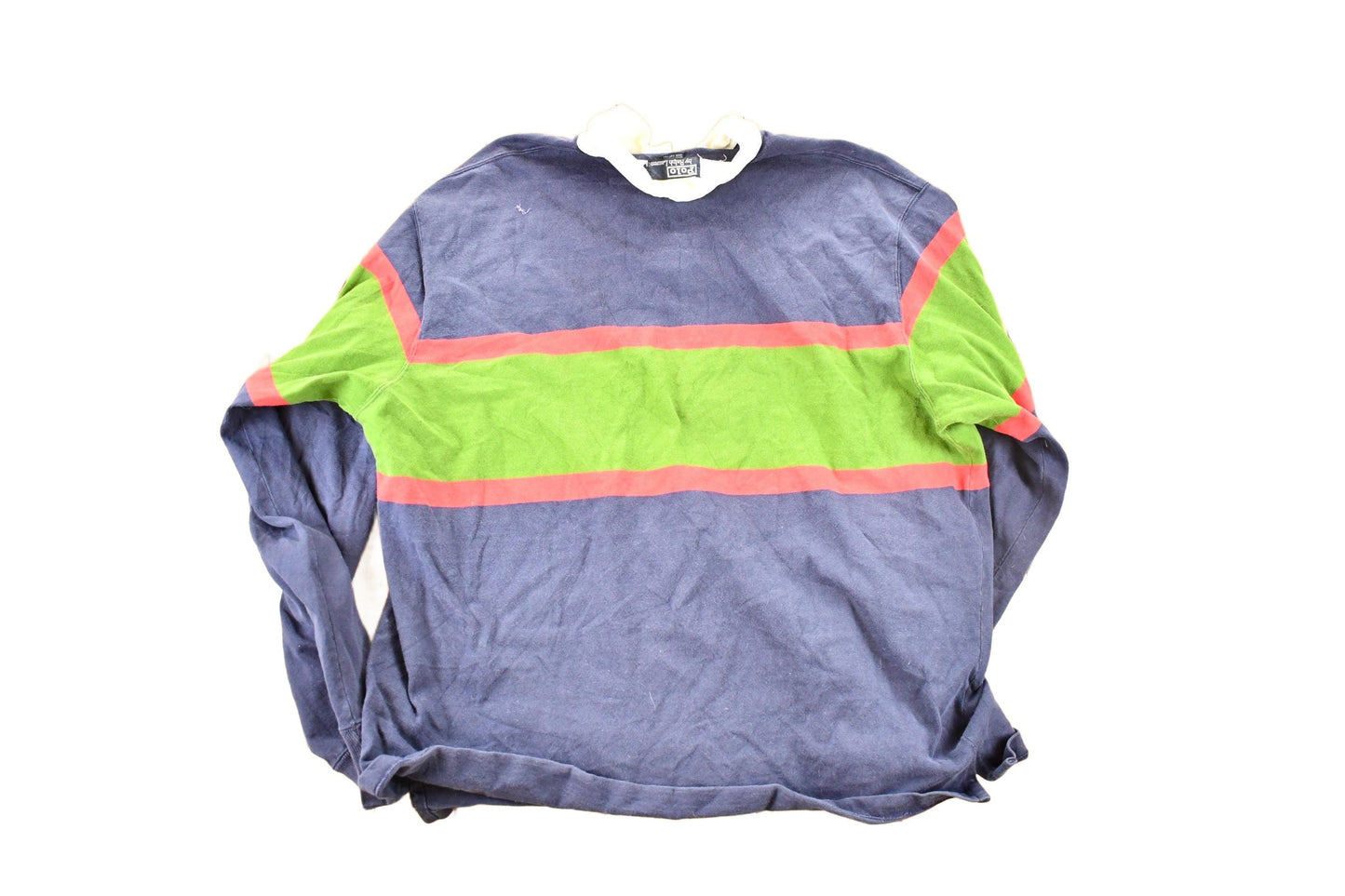 Polo Clothing > Men's Clothing > Shirts & Tees > Oxfords & Button Downs Vintage 1990s Polo By Ralph Lauren Quarter Button Up Polo Shirt Mens XL